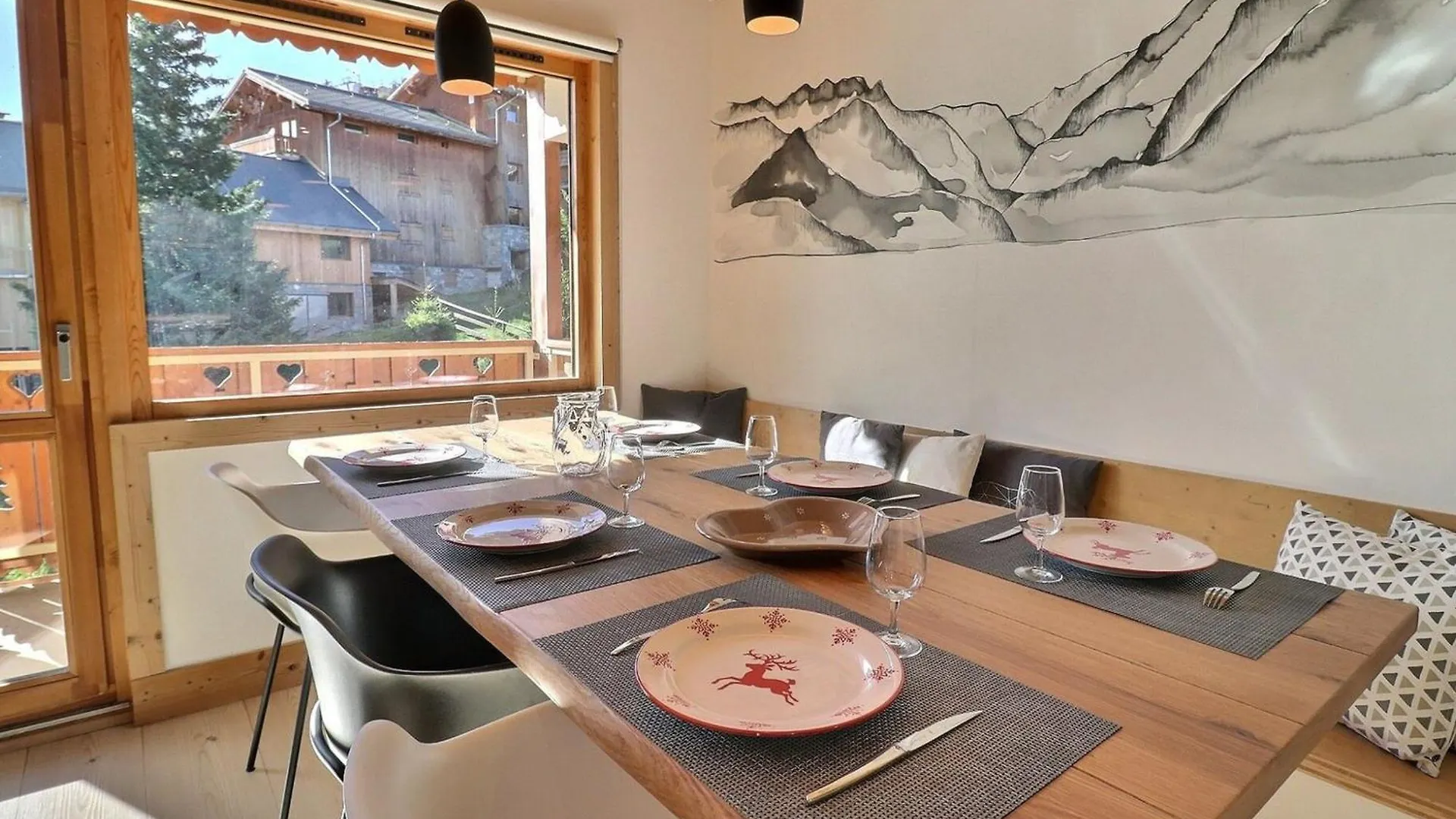 Charmant 3 Pieces A Meribel Avec Balcon Et Wifi Gratuit - Fr-1-182-243 Les Allues 0*,  Franciaország